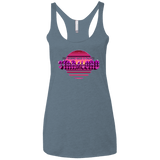 T-Shirts Indigo / X-Small Starlord Summer Women's Triblend Racerback Tank