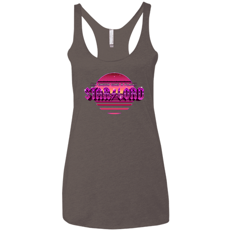 T-Shirts Macchiato / X-Small Starlord Summer Women's Triblend Racerback Tank