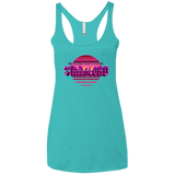 T-Shirts Tahiti Blue / X-Small Starlord Summer Women's Triblend Racerback Tank