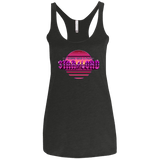 T-Shirts Vintage Black / X-Small Starlord Summer Women's Triblend Racerback Tank