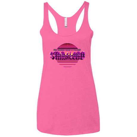 T-Shirts Vintage Pink / X-Small Starlord Summer Women's Triblend Racerback Tank