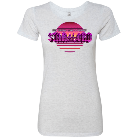 T-Shirts Heather White / Small Starlord Summer Women's Triblend T-Shirt