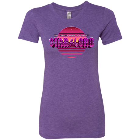 T-Shirts Purple Rush / Small Starlord Summer Women's Triblend T-Shirt