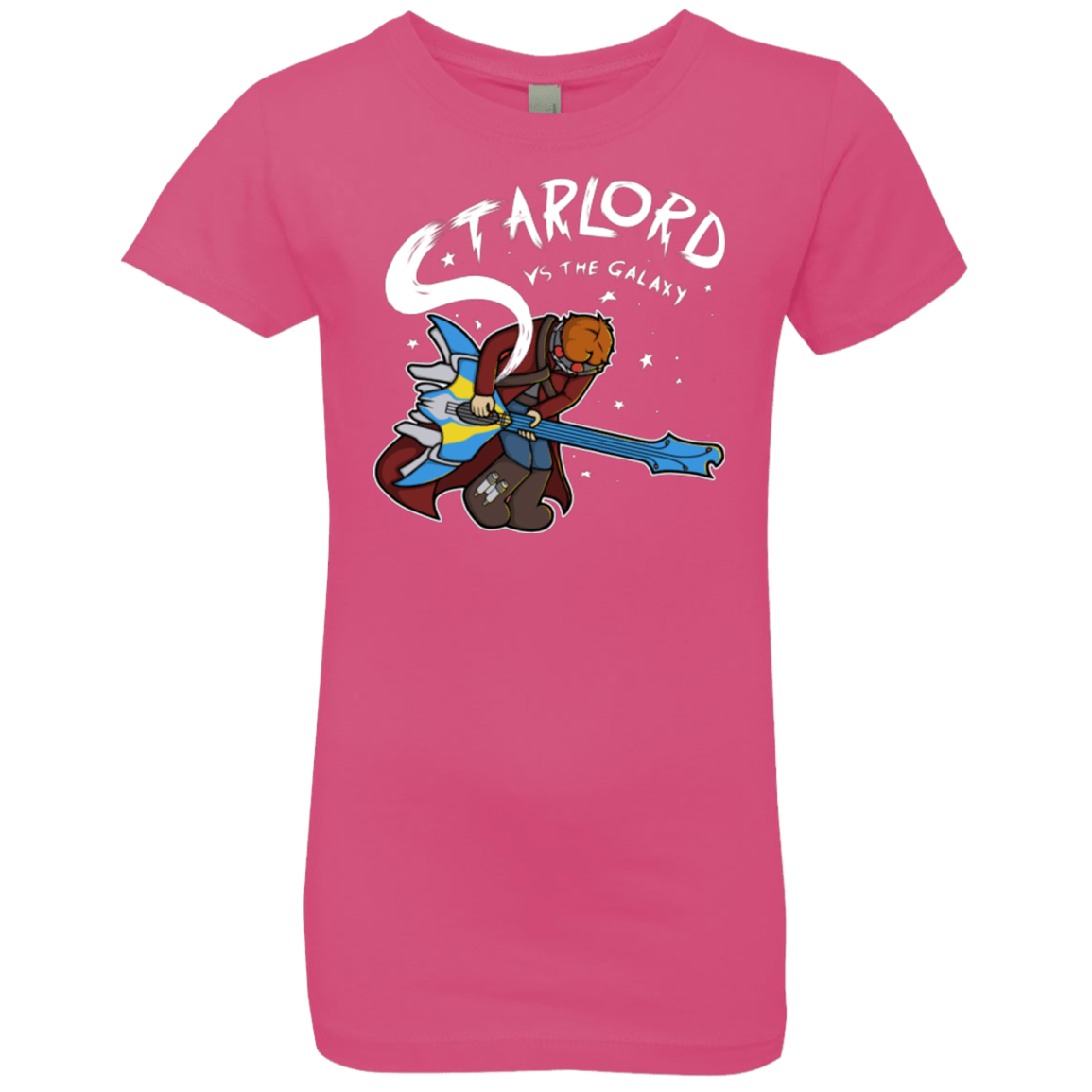 T-Shirts Hot Pink / YXS Starlord vs The Galaxy Girls Premium T-Shirt