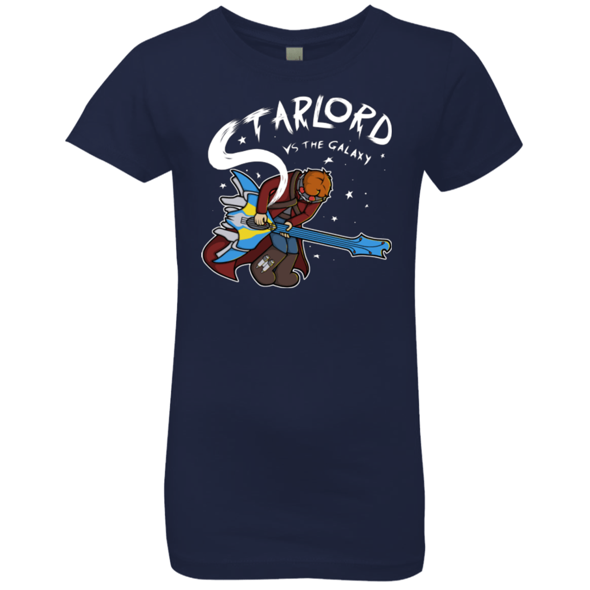 T-Shirts Midnight Navy / YXS Starlord vs The Galaxy Girls Premium T-Shirt