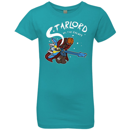 T-Shirts Tahiti Blue / YXS Starlord vs The Galaxy Girls Premium T-Shirt