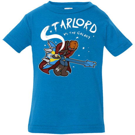 T-Shirts Cobalt / 6 Months Starlord vs The Galaxy Infant Premium T-Shirt