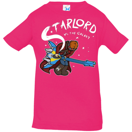 T-Shirts Hot Pink / 6 Months Starlord vs The Galaxy Infant Premium T-Shirt