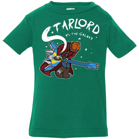 T-Shirts Kelly / 6 Months Starlord vs The Galaxy Infant Premium T-Shirt