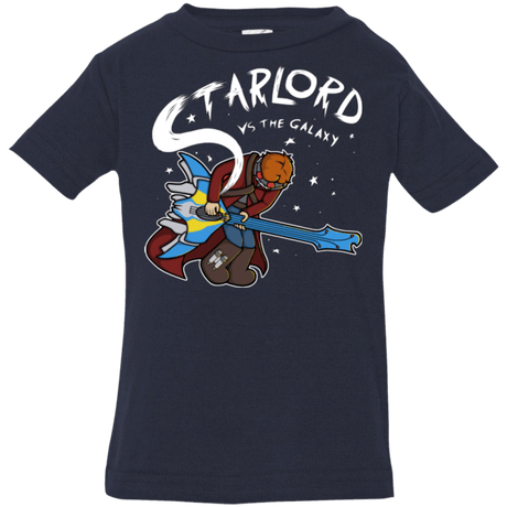 T-Shirts Navy / 6 Months Starlord vs The Galaxy Infant Premium T-Shirt