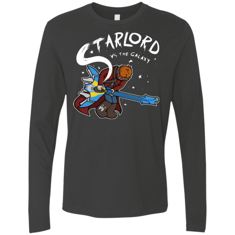 T-Shirts Heavy Metal / Small Starlord vs The Galaxy Men's Premium Long Sleeve