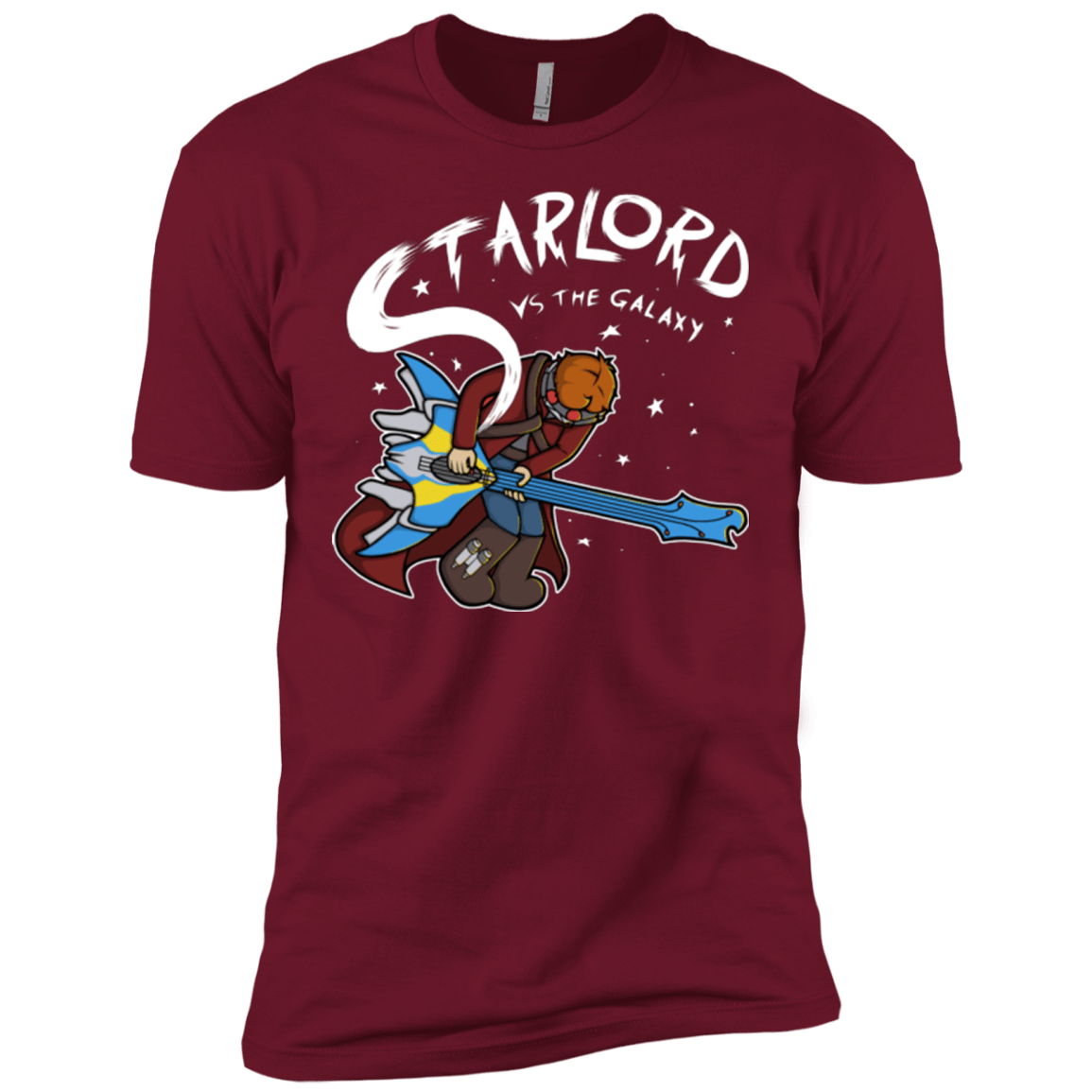 T-Shirts Cardinal / X-Small Starlord vs The Galaxy Men's Premium T-Shirt