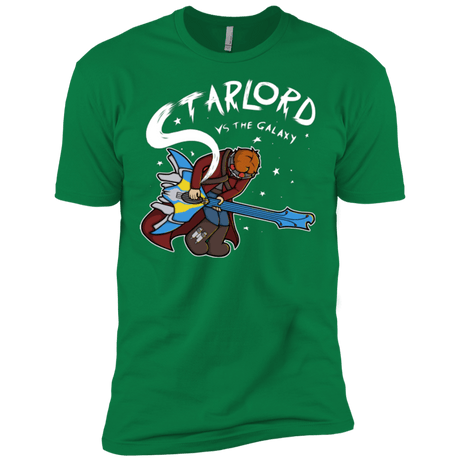 T-Shirts Kelly Green / X-Small Starlord vs The Galaxy Men's Premium T-Shirt