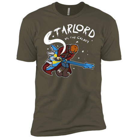 T-Shirts Military Green / X-Small Starlord vs The Galaxy Men's Premium T-Shirt