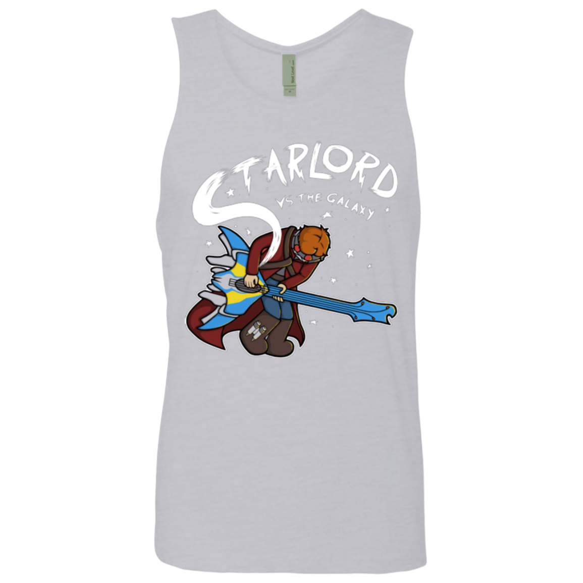 T-Shirts Heather Grey / Small Starlord vs The Galaxy Men's Premium Tank Top
