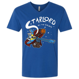 T-Shirts Royal / X-Small Starlord vs The Galaxy Men's Premium V-Neck