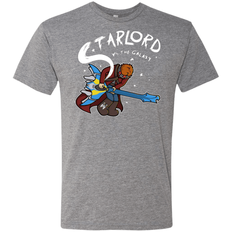 T-Shirts Premium Heather / Small Starlord vs The Galaxy Men's Triblend T-Shirt