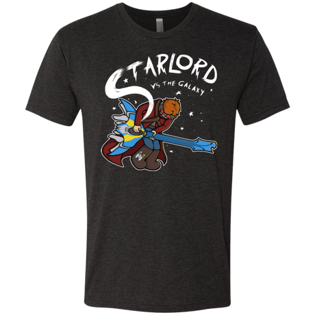 T-Shirts Vintage Black / Small Starlord vs The Galaxy Men's Triblend T-Shirt