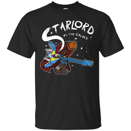 T-Shirts Black / Small Starlord vs The Galaxy T-Shirt