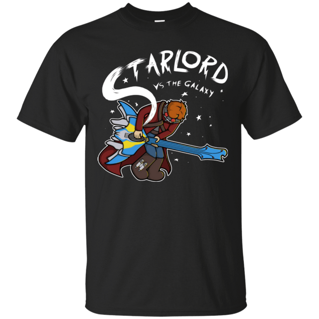 T-Shirts Black / Small Starlord vs The Galaxy T-Shirt