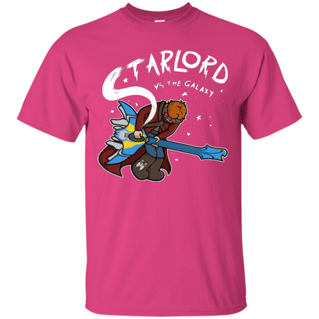 T-Shirts Heliconia / Small Starlord vs The Galaxy T-Shirt