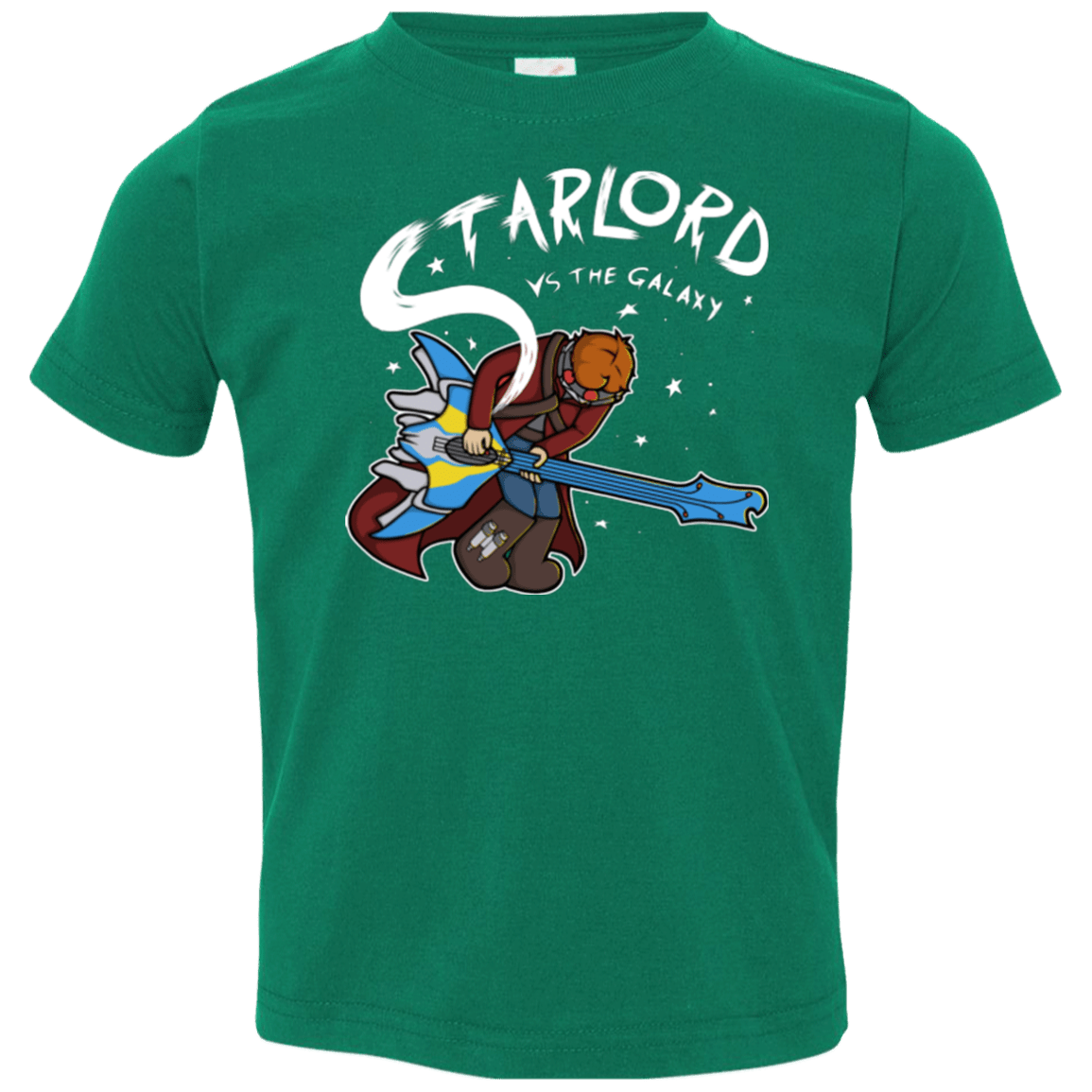 T-Shirts Kelly / 2T Starlord vs The Galaxy Toddler Premium T-Shirt