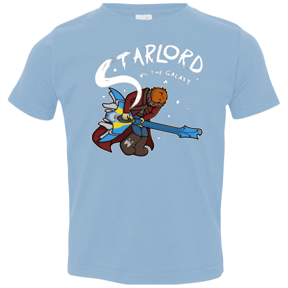 T-Shirts Light Blue / 2T Starlord vs The Galaxy Toddler Premium T-Shirt
