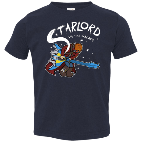T-Shirts Navy / 2T Starlord vs The Galaxy Toddler Premium T-Shirt