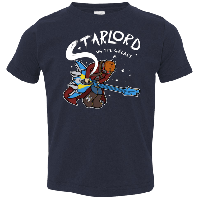T-Shirts Navy / 2T Starlord vs The Galaxy Toddler Premium T-Shirt