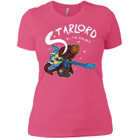 T-Shirts Hot Pink / X-Small Starlord vs The Galaxy Women's Premium T-Shirt