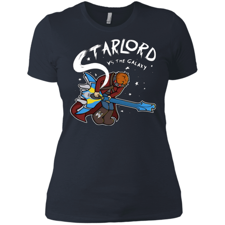 T-Shirts Indigo / X-Small Starlord vs The Galaxy Women's Premium T-Shirt