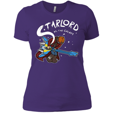 T-Shirts Purple / X-Small Starlord vs The Galaxy Women's Premium T-Shirt