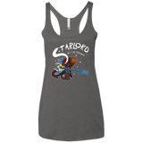 T-Shirts Premium Heather / X-Small Starlord vs The Galaxy Women's Triblend Racerback Tank