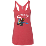T-Shirts Vintage Red / X-Small Starlord vs The Galaxy Women's Triblend Racerback Tank