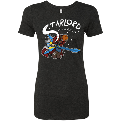 T-Shirts Vintage Black / Small Starlord vs The Galaxy Women's Triblend T-Shirt