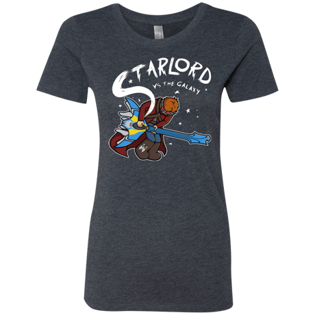 T-Shirts Vintage Navy / Small Starlord vs The Galaxy Women's Triblend T-Shirt