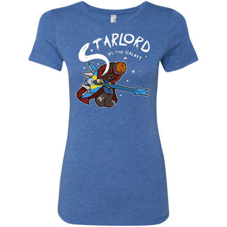 T-Shirts Vintage Royal / Small Starlord vs The Galaxy Women's Triblend T-Shirt