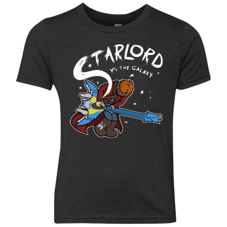 T-Shirts Vintage Black / YXS Starlord vs The Galaxy Youth Triblend T-Shirt