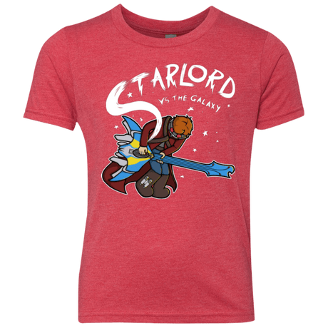 T-Shirts Vintage Red / YXS Starlord vs The Galaxy Youth Triblend T-Shirt