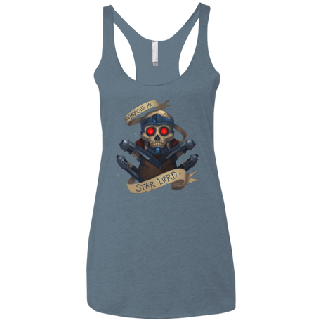 T-Shirts Indigo / X-Small Starlord Women's Triblend Racerback Tank