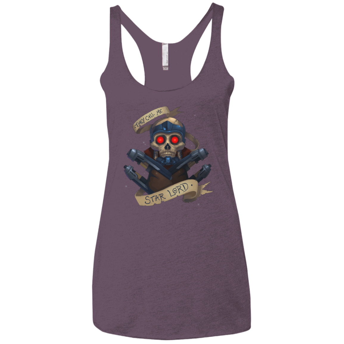 T-Shirts Vintage Purple / X-Small Starlord Women's Triblend Racerback Tank