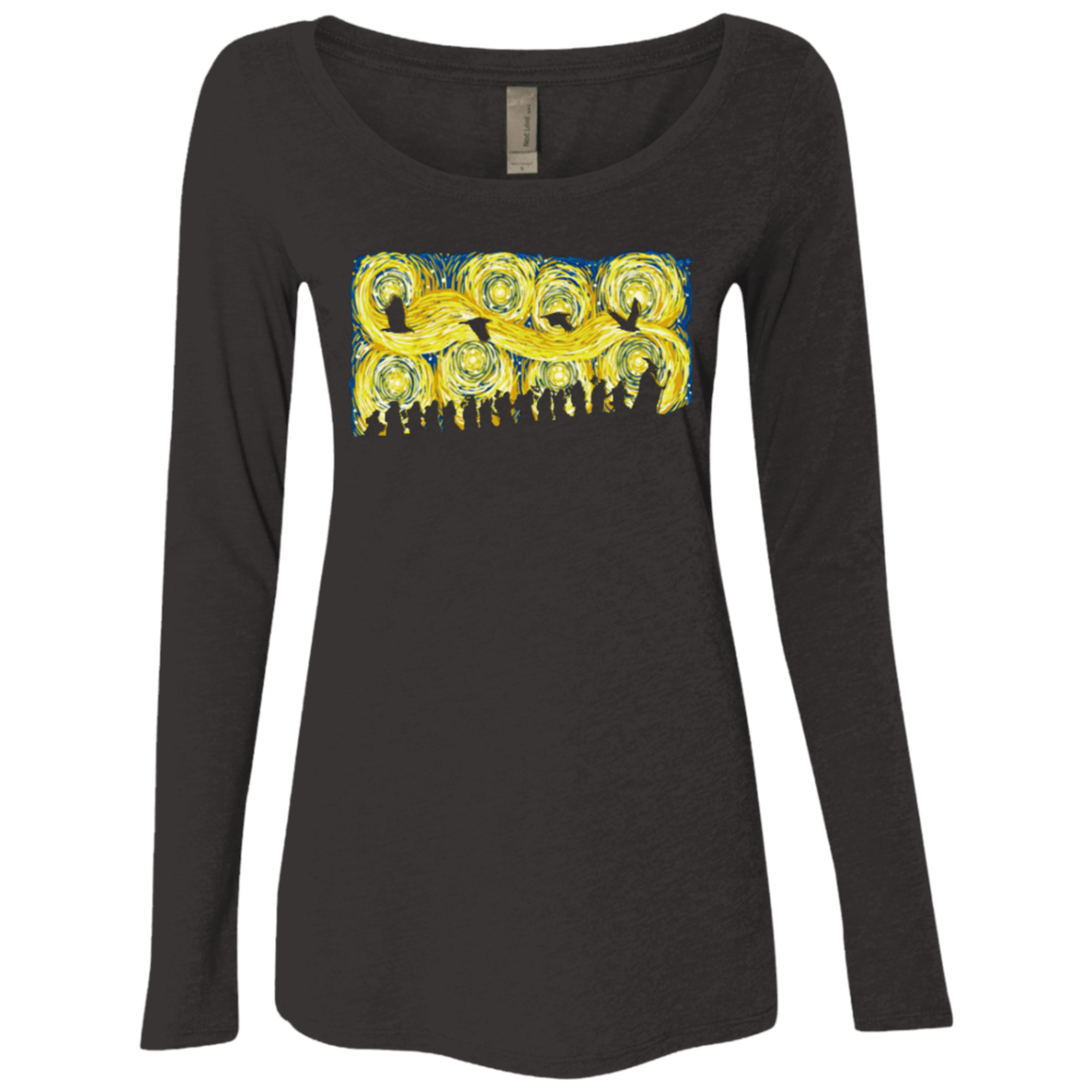 T-Shirts Vintage Black / Small Starry Adventure Women's Triblend Long Sleeve Shirt