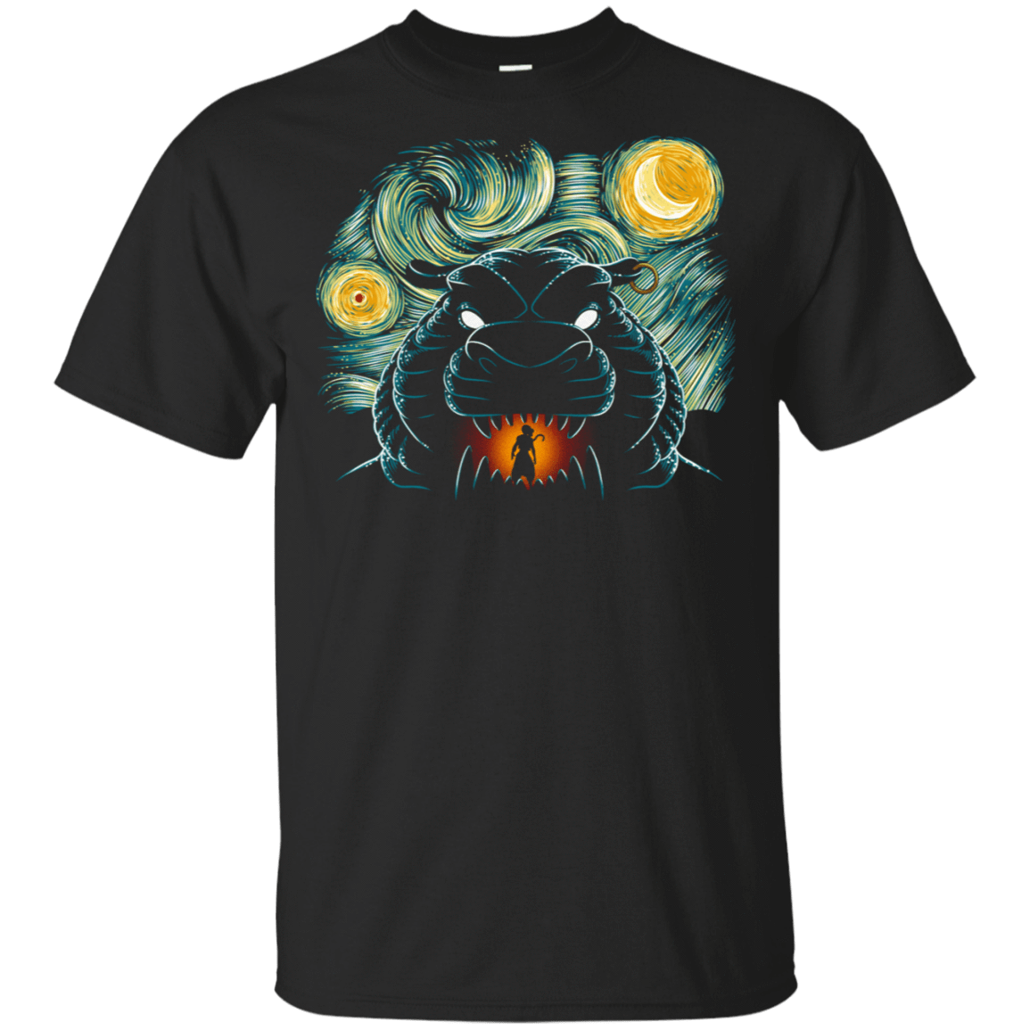 T-Shirts Black / S Starry Cave T-Shirt