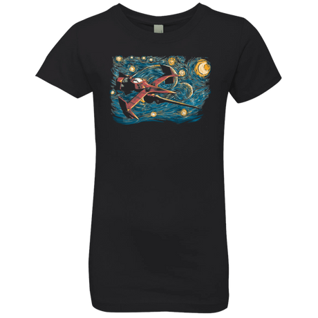 T-Shirts Black / YXS Starry Cowboy Girls Premium T-Shirt