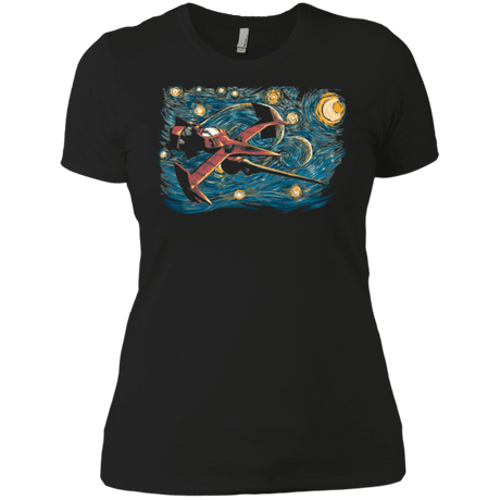 T-Shirts Black / X-Small Starry Cowboy Women's Premium T-Shirt