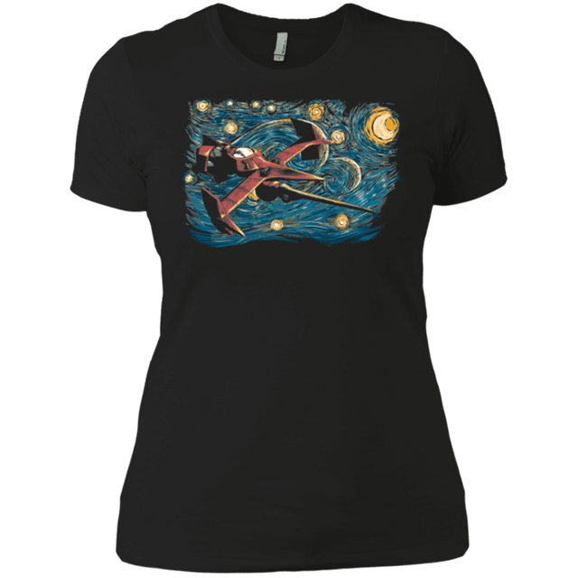 T-Shirts Black / X-Small Starry Cowboy Women's Premium T-Shirt