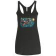 T-Shirts Vintage Black / X-Small Starry Cowboy Women's Triblend Racerback Tank