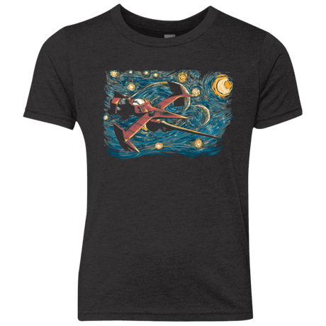 T-Shirts Vintage Black / YXS Starry Cowboy Youth Triblend T-Shirt