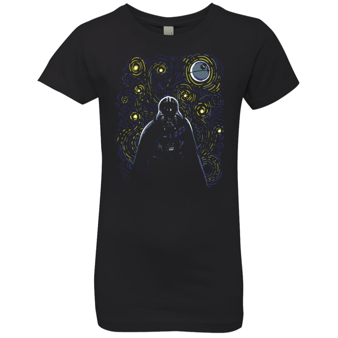 T-Shirts Black / YXS Starry Dark Side Girls Premium T-Shirt