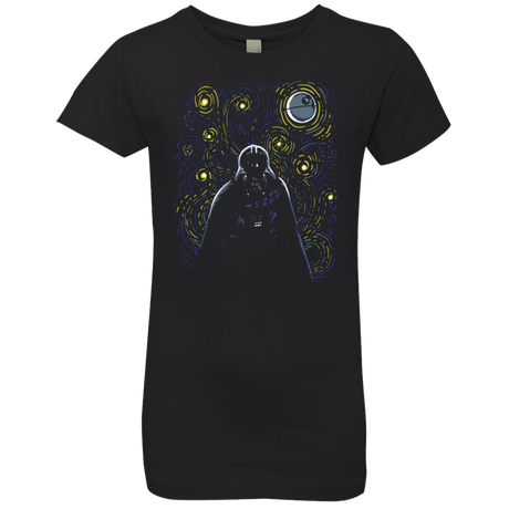 T-Shirts Black / YXS Starry Dark Side Girls Premium T-Shirt